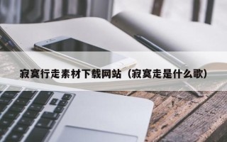 义乌寂寞行走素材下载网站（寂寞走是什么歌）